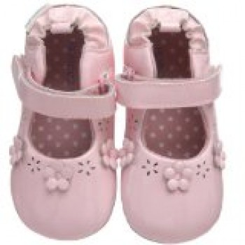 Robeez Mini Shoez Plain Jane Flat (Infant/Toddler)